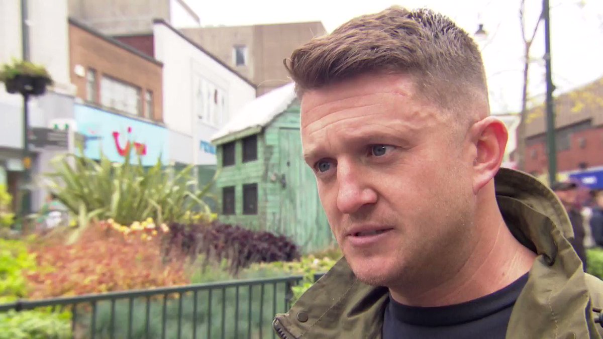 'There's nothing you can do as an MEP' - I asked Tommy Robinson (Stephen Yaxley-Lennon) what he wants to achieve if he's elected to represent the North West in the European Parliament @GranadaReports:
