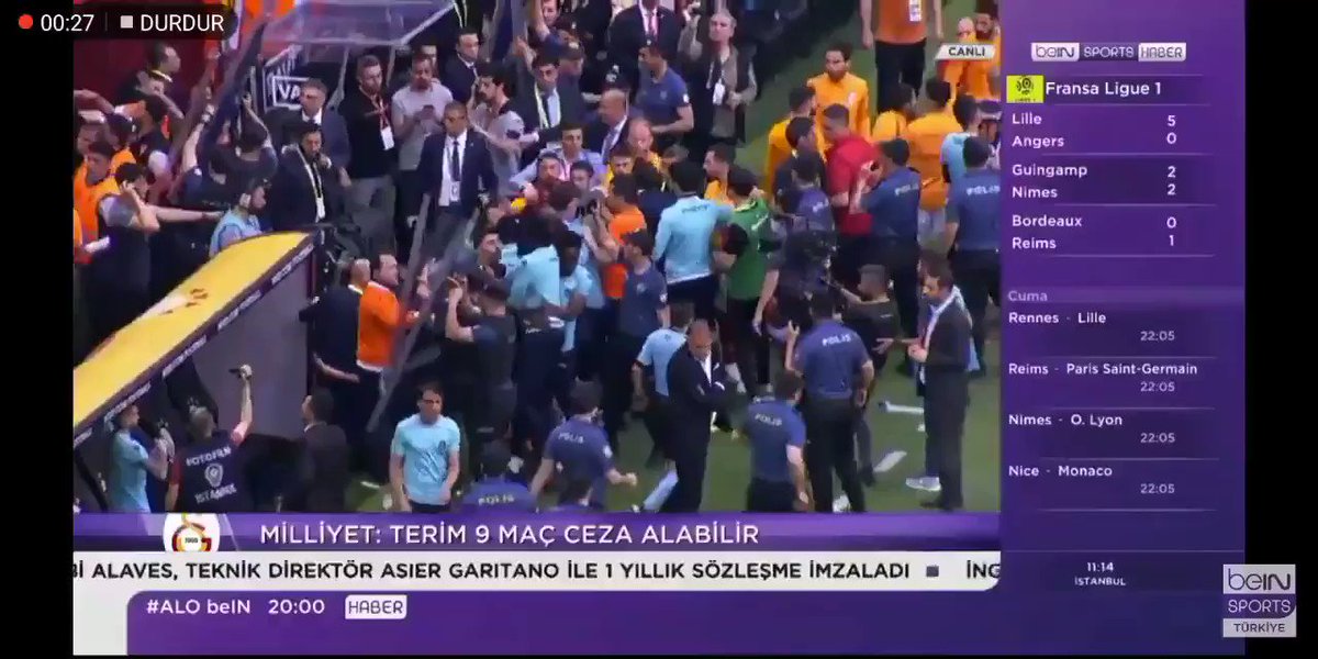 Yok Fatih terim saldırıp tokat attı diyen satılık beyin özürlülerinin gözüne spkun Orhan Ak ile Robinho ile organize saldırı var. Orhan Ak el, kol hareketleriyle beraber küfür ettiği iddia ediliyor...