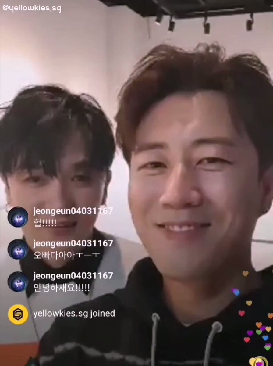 #jangsuwon IG LIVE with #kimjaeduck22 May 2019, Wednesday#SECHSKIES