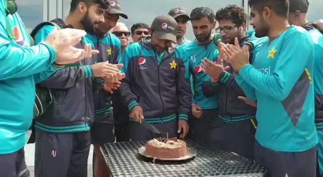 Captain's birthday celebrations