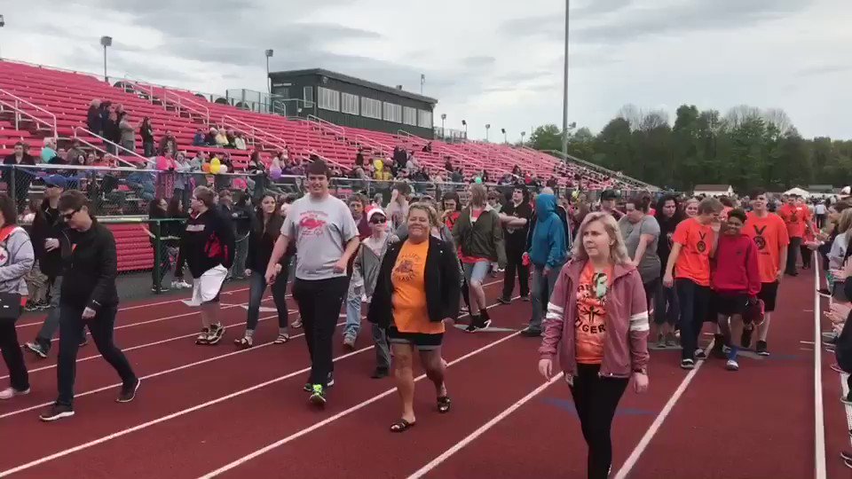 Special Olympics Opening Parade! We love seeing schools from all around our county gathering at Strider for this awesome competition! If you have a minute stop by, it is the most uplifting experience! #jpsny