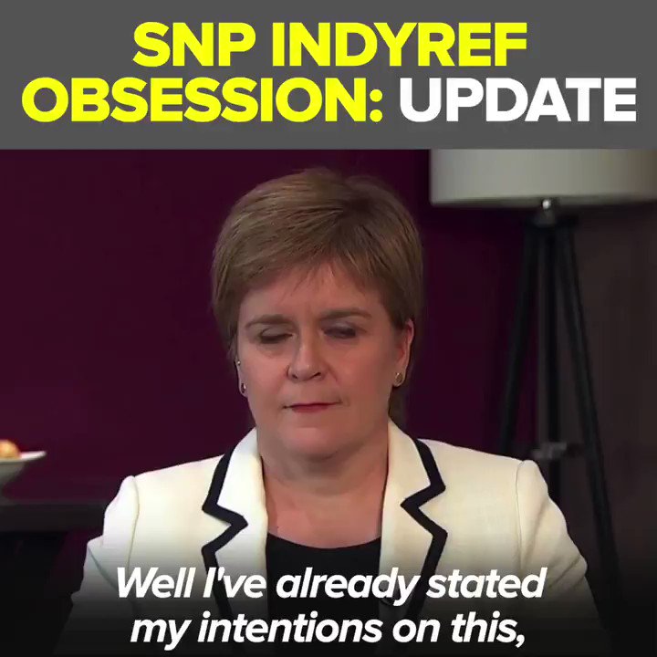 Sturgeon has used Brexit as an excuse for pursuing #IndyRef2 for the past three years.
In tomorrow's elections we need to send her a message.