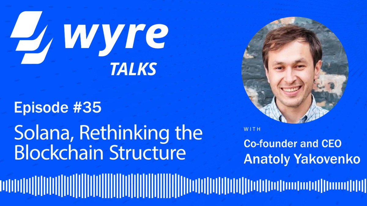 “The vision is so magical: Imagine an internet that’s private. It’s ironic that an open database, effectively, is the forcing function to build a private internet.” -@aeyakovenko of @SolanaLabs