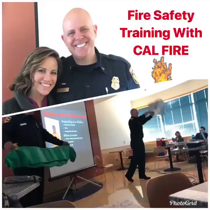 Spent the AM with my friends at @CALFIRE_PIO for our annual safety training. Thanks Lucas! Let’s hope we never need to use these fire shelters, and we’re wishing all of our firefighters a safe and uneventful fire season. ❤️#wildfires #WildfireSafety #California @CALFIRERR @ABC7