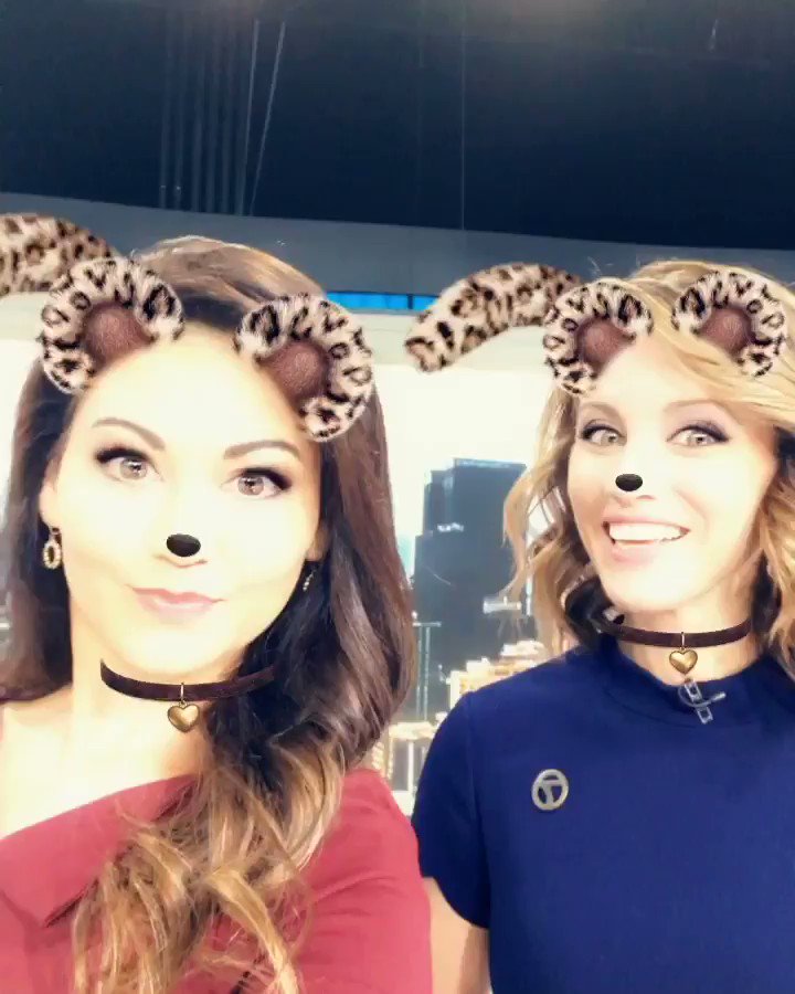 My midday partner in crime! I love how @ABC7Brandi is always on board for some lighthearted fun! @ABC7