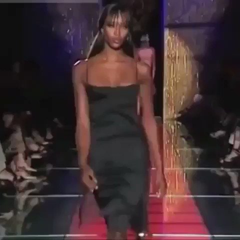  Do the Naomi Campbell walk Happy Birthday to the legend ! 