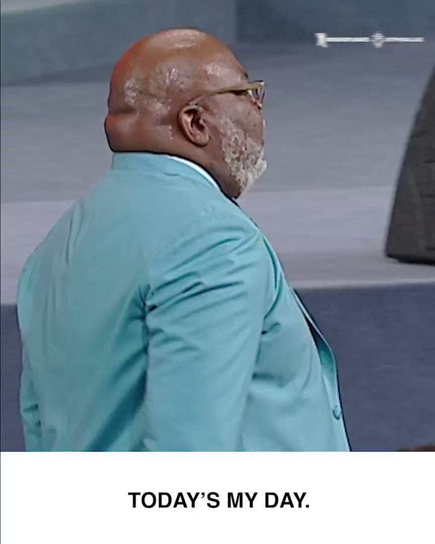 Today is your day to venture into a new direction. Despite your lack of experience and preparation, God is getting ready to promote you to higher positions in life.Watch #RipeForAMiracle NOW at http://bit.ly/TPHRebroadcast or the TD Jakes mobile app. #TPHOnline