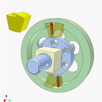 Sprag Overrunning Clutch