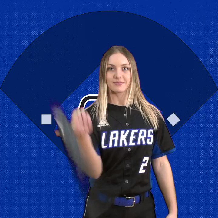TAYLOR RIEGER!!! She launches her 10th home run of the season as the Lakers jump out to an early 1-0 lead in the top of the 1st! That's also GVSU's 47th (‼️) homer of the season #AnchorUp