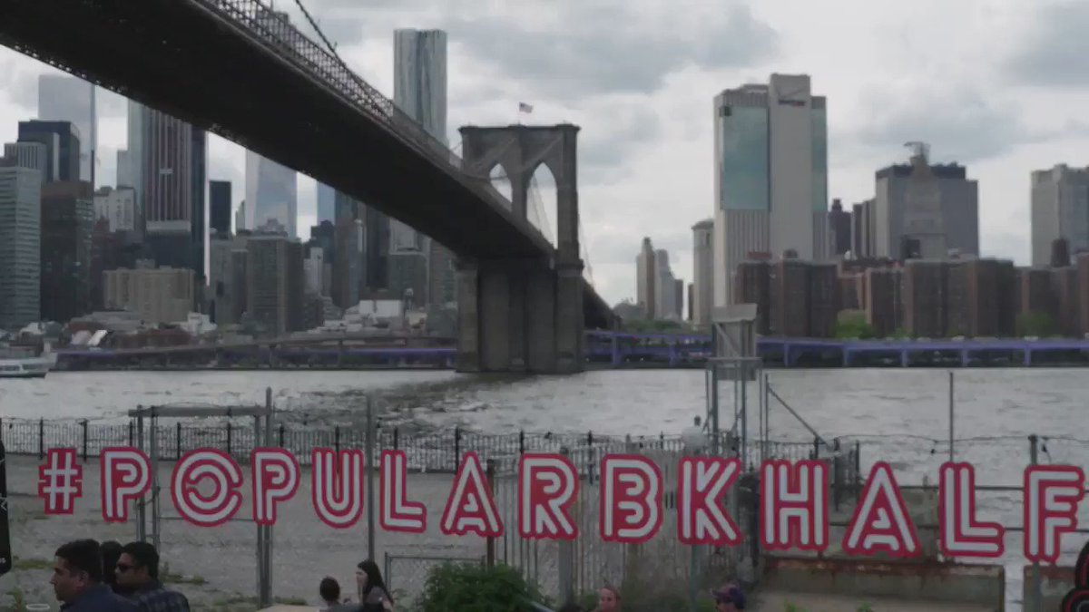 #TBT⚠️ From the views and dancing under the Brooklyn Bridge 🌉, to the roaring crowds and sights at the Coney Island boardwalk 🎡, the #PopularBKHalf was undeniably fun and unforgettable! Congratulations, finishers.