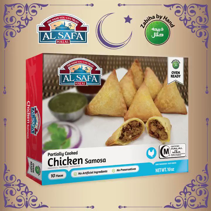 Give our Chicken Samosa's a try! .....#AlSafaFoods #Halal #ZabihaByHand #halalfrozenfoods #alsafa #ramadan #ramadhan #ramadan2019 #ramadhan2019 #رمضان #hijab #muslim #islam #allah #quran #dua #pray #prophet #religion #islamicpost #alhamdulillah #namaz #holy #chicken #samosa