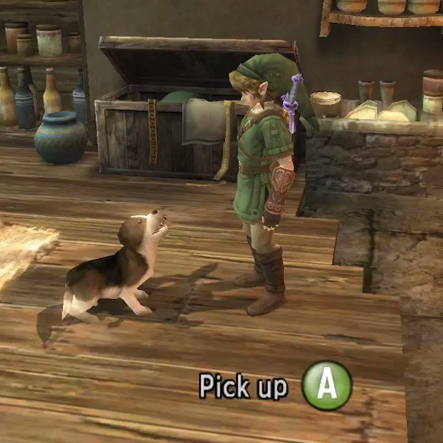 Can You Pet The Dog On Twitter You Can Hold The Dog In The Legend Of Zelda Twilight Princess