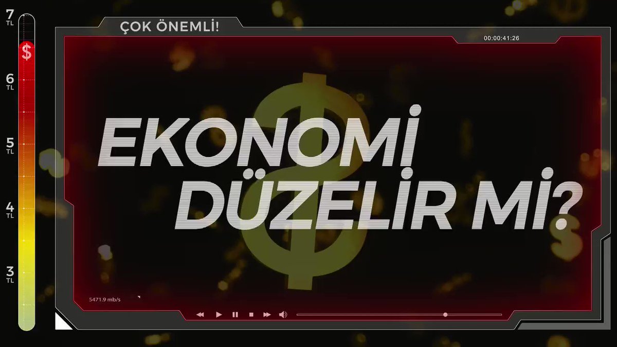 Ülkemizin asıl gündemi olan ekonomik buhran, şahısların kendi siyasi kaygılarına kurban ediliyor. Herkesin aklında bir soru var: "Ekonomi düzelir mi?" Evet, düzelir!Ancak bugüne kadar yürütülen politikalar değişirse!