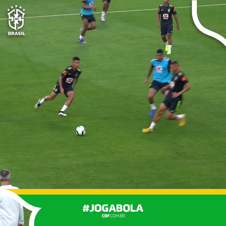 CBF Futebol on X: 1, 2, 3 passes de primeira triangulação para deixar  Richalison na cara do gol. #SeleçãoBrasileira vai se ajustando para a Copa  América! #JogaBola #TRSeleçãoDia3  / X