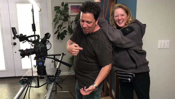 If you don&rsquo;t have a broken back from shooting camera you live on a tripod. So very grateful to have @mikequasar<a href="/tag/thepowerposition"class="tags"><span>#thepowerposition</span></a>