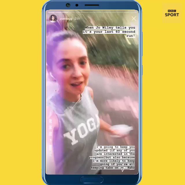 @Zoella is taking on the #Couchto5k challenge! Download the app now and try it too! #GetInspired @PHE_uk