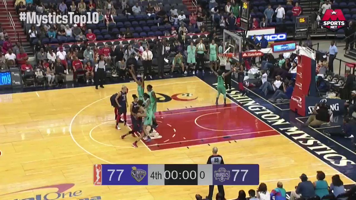 #MysticsTop10 #️⃣1️⃣: ELENA. @De11eDonne. Game. Winner.
#SticsSZN starts tonight on @WNBA Twitter and continues on Monumental Sports Network this Summer: http://monsports.net/sub