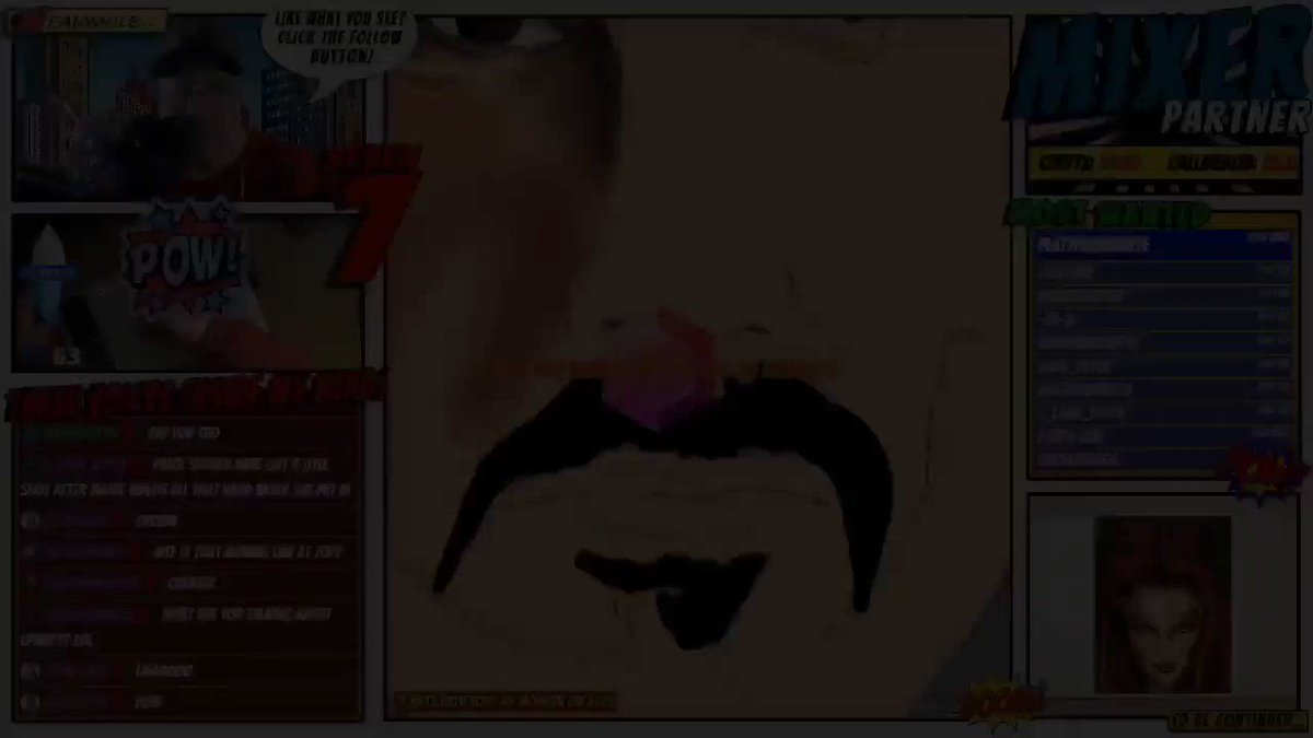 Streaming on @WatchMixer - my scare button reactions have me slapping the mic...