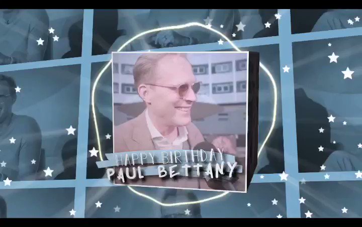 HAPPY BIRTHDAY PAUL BETTANY  