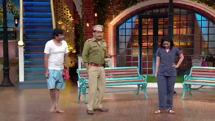 Don’t miss the madness this weekend 😂🤣😂 love doing gags #TheKapilSharmaShow #Shamsher #inspectorshamsher 🤣 @sumona24 @haanjichandan @kikusharda @Krushna_KAS @apshaha @SonyTV
