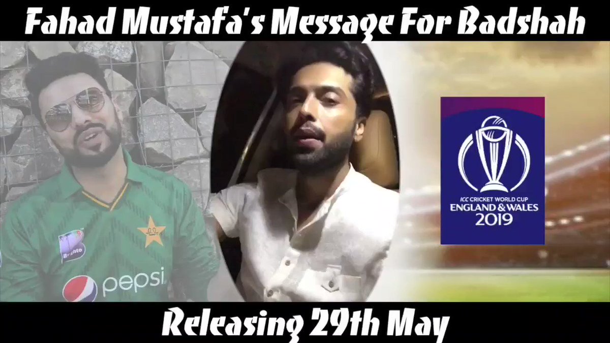 Thank you brother @fahadmustafa26 for your lovely message for Badshah. Releasing tomorrow