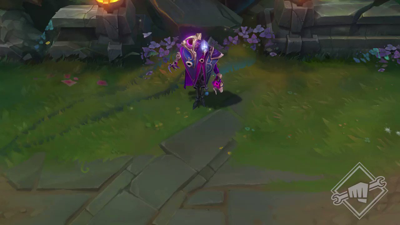 A nova skin do Jhin Cosmos Negro ainda - League of Legends