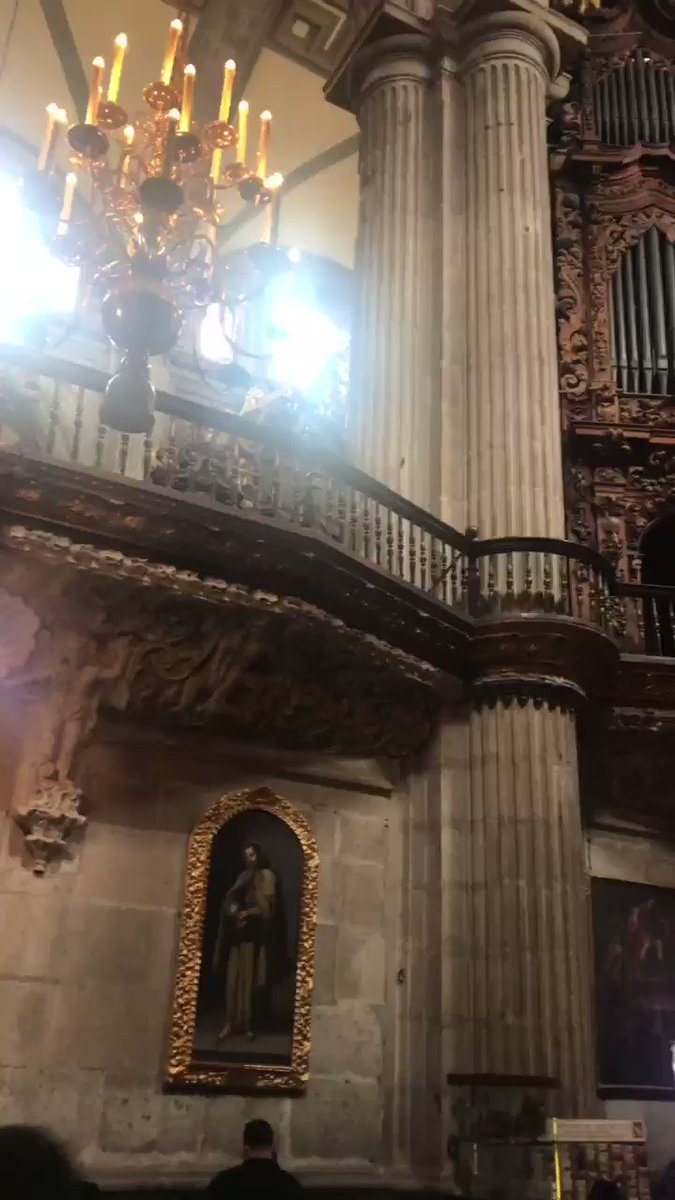 El imponente órgano de la catedral de Ciudad de México
