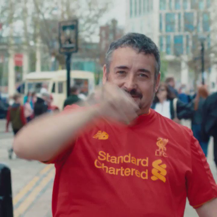 @LFC are the Champions of Europe! What #TweetVictory. We are celebrating together. Watch as we #StandRed in celebration launching your support skyhigh. Just like @LFC at @StanChart we never settle