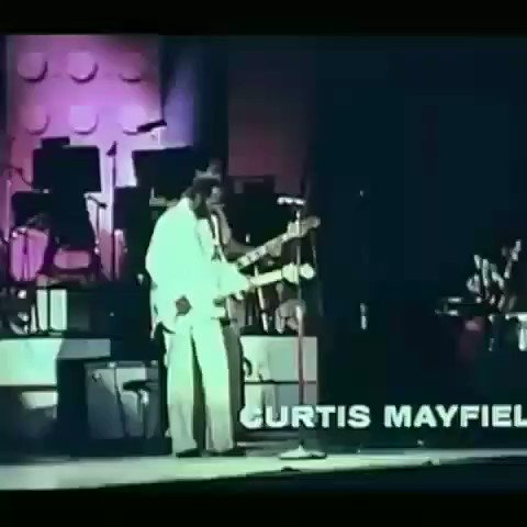 The Genius!!! Happy Birthday to The Great Late Curtis Mayfield- We The People Who Are Darker Than Blue. 