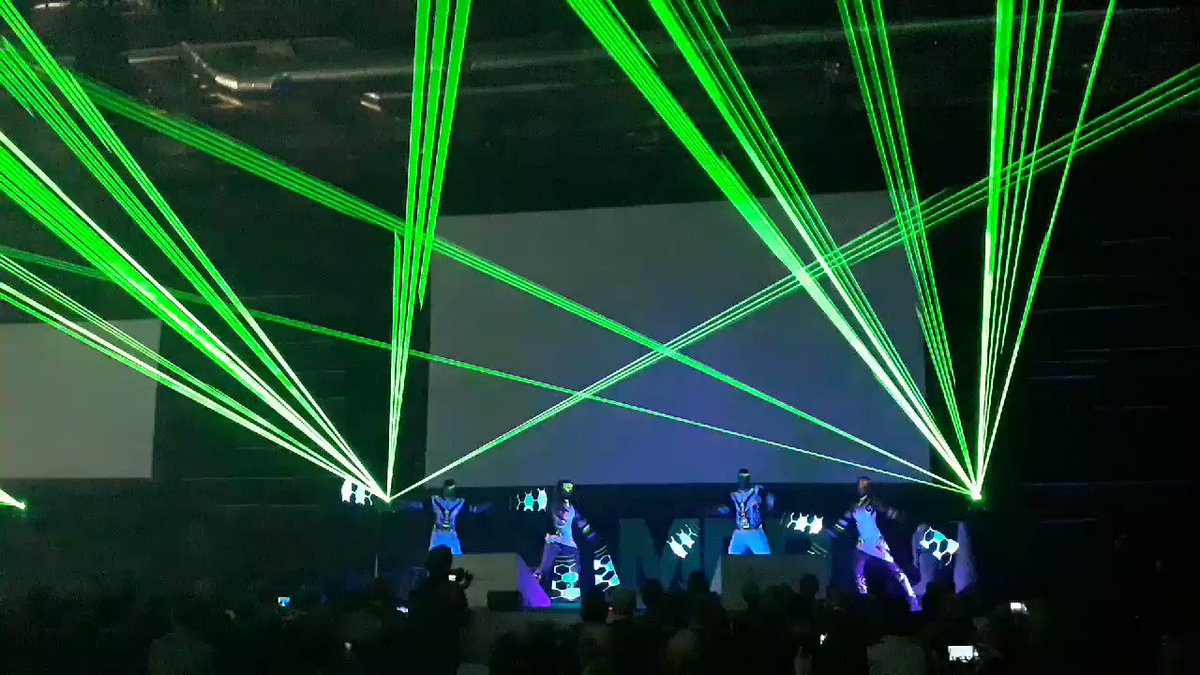 Manufacturing Performance Days opened today with a magnificent light, dance and gymnastics performance #mpdays #lighteffects #openingceremony