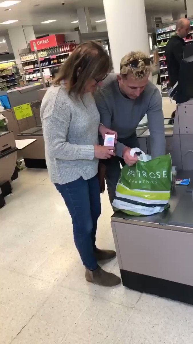 When your 30yr old brother gets caught trying to stealth condoms into his shopping bag without mum seeing... #fail 😂😂😂😂😂