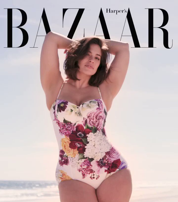 We are proud to present the July Digital Cover of @BazaarUK starring @AshleyGraham ✨ The supermodel shares her body confidence tips for summer here: https://bit.ly/2XCZs5C