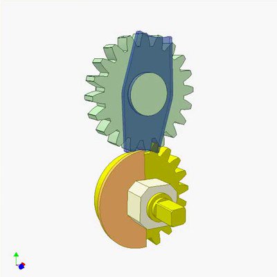 Transmission With Teeth-Uncompleted Gears