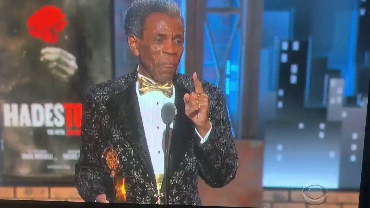 Happy Birthday to the legend, Andre de Shields... his Tony speech is forever my favorite.  