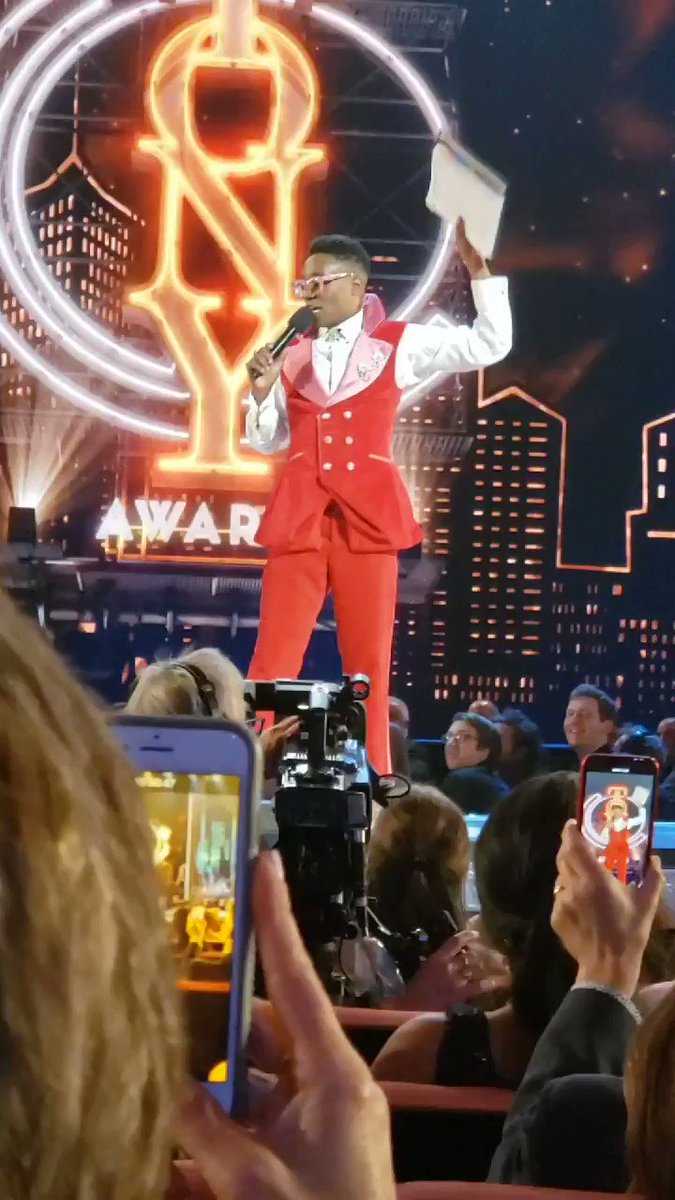 Yes. @theebillyporter is Gypsy. You didnt see this on #cbs! 🙌 I think Billy just got the part of the 2020 revival! #TonyAwards