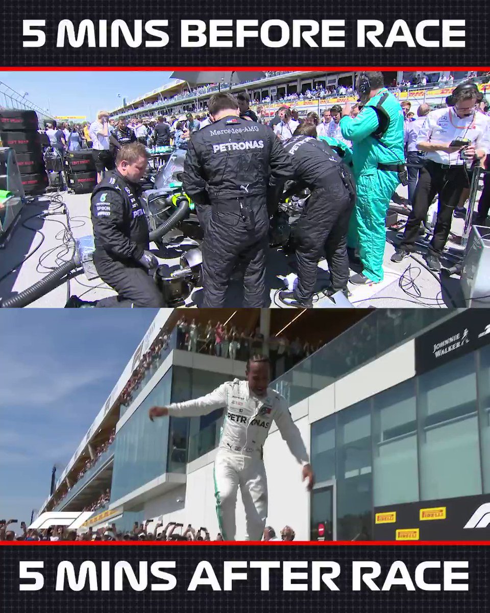 T E A M 🛠 After discovering a hydraulic leak on Saturday night, an incredible effort by the boys to get Lewis’ car back in action for the #CanadianGP! 💪
#DrivenByEachOther
