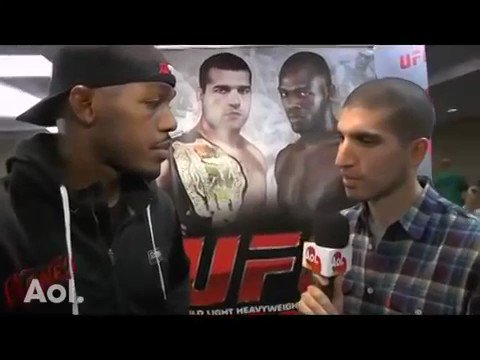 Pretty cool to see @JonnyBones using the law of attraction before he was champ in 2011 w/ @arielhelwani 🔥🙌
