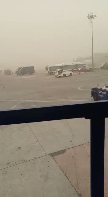 Delhi airport.