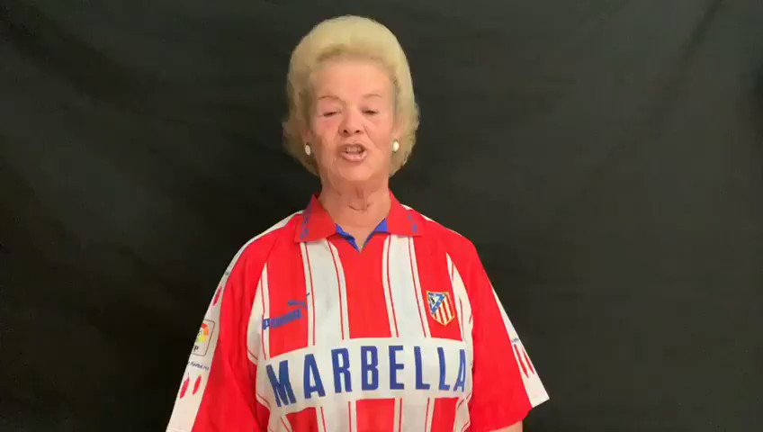 Una leyenda de la grada como es Margarita nos manda este mensaje sumándose a la iniciativa de #LuisAragonesEternaLeyenda. ADELANTE, difunde y participa: http://www.luisaragoneseternaleyenda.com/