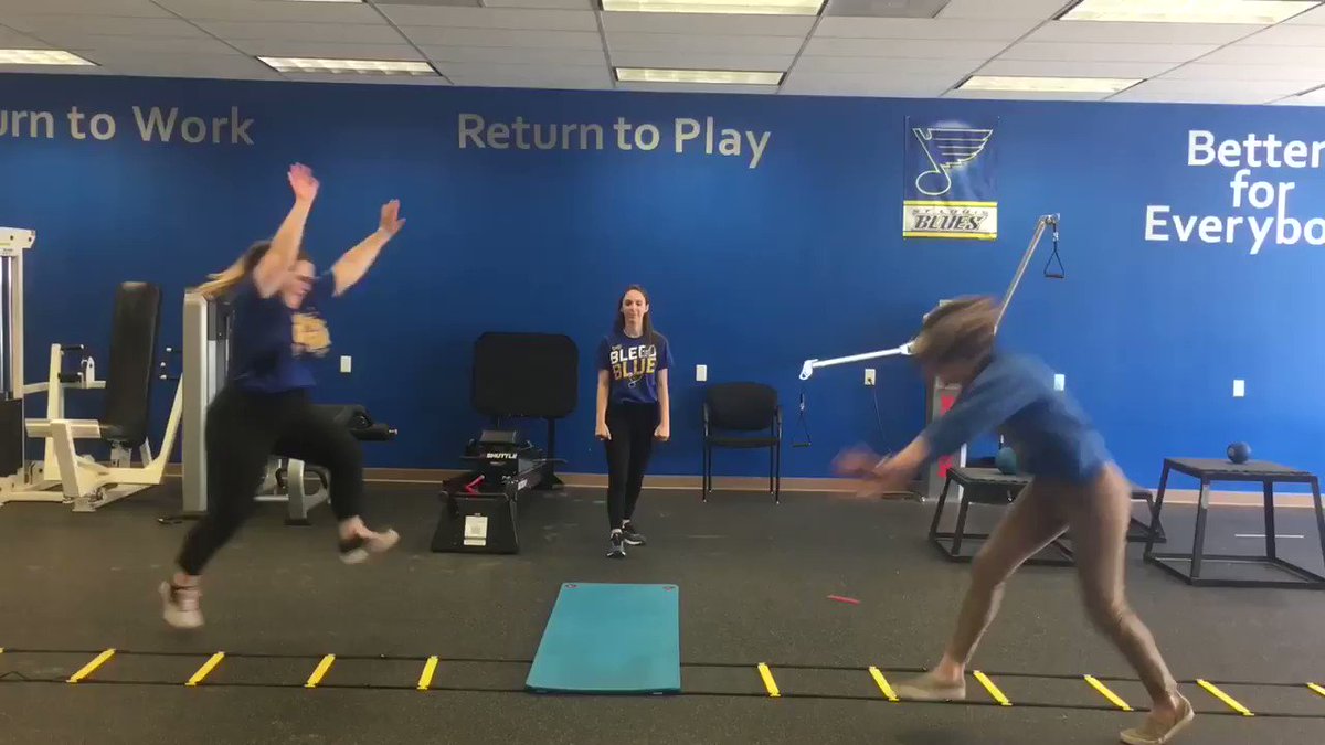 Our #Olivette, MO clinic is cheering on the @StLouisBlues! #BleedBlue #StanleyCupFinals
