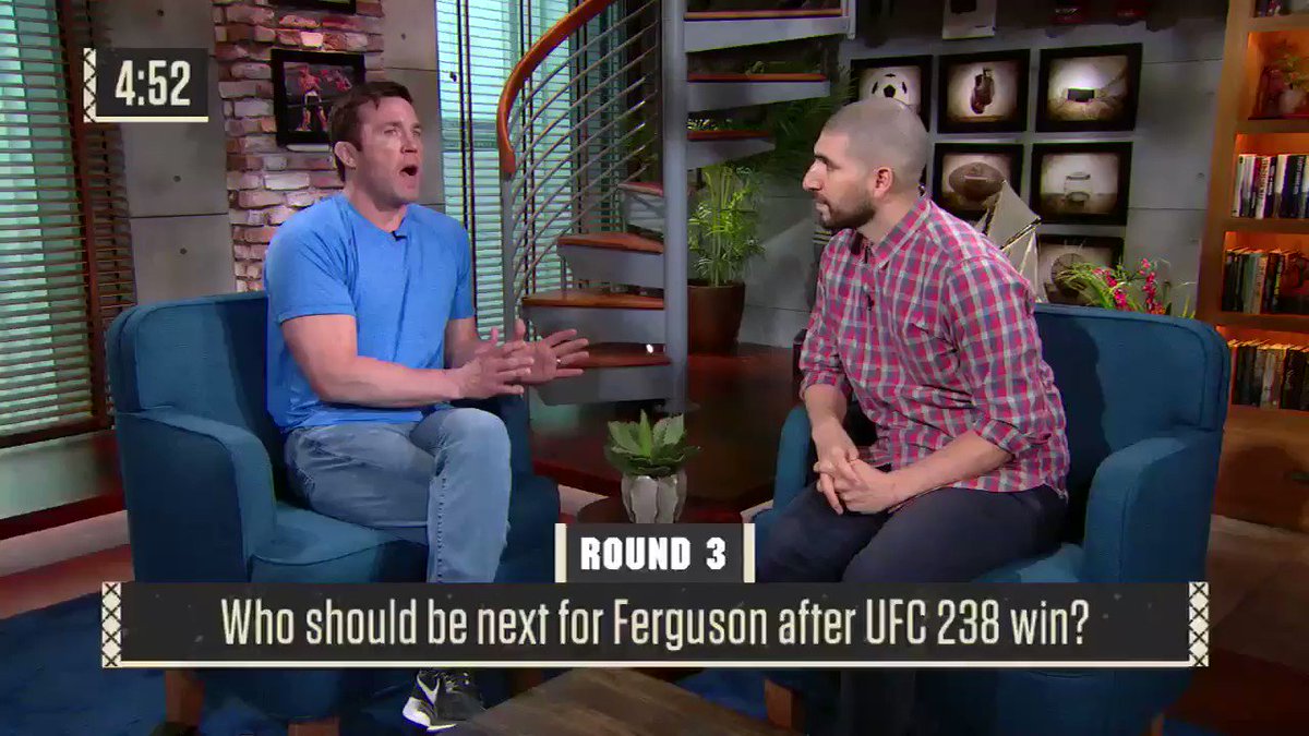 48 hours from a fight. Still have time to talk about Tony Ferguson. And I have two words for Tony: Justin. Gaethje.