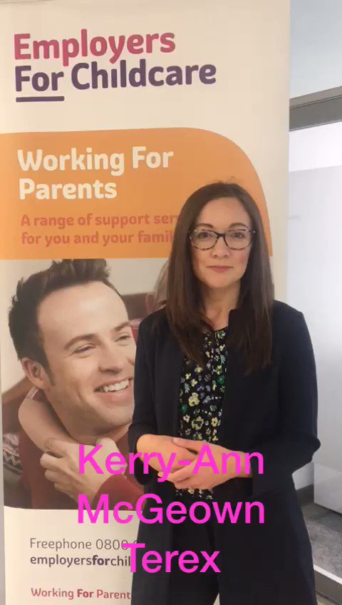 For 20 years our charity 'Family Benefits Advice Service' has been advising employers on 'family friendly' policies. The results: staff retention increases & it helps attract new talent. For more information 0800 028 3008. Kerry-Anne McGeown @TerexCorp availed of our services:
