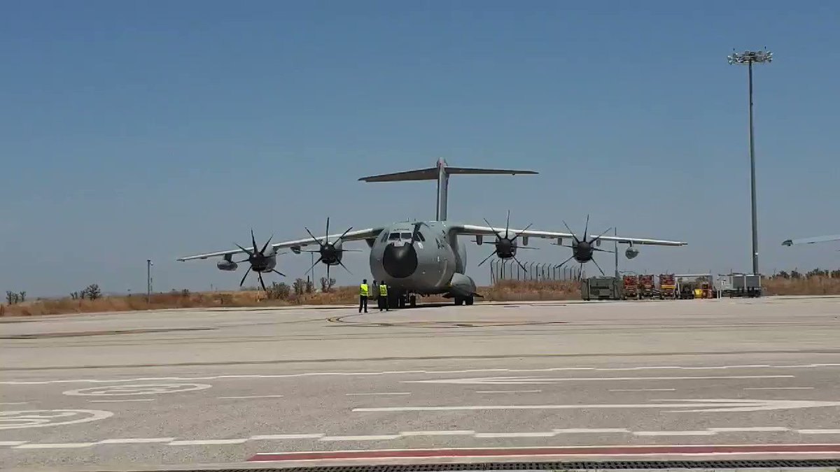 See how the future @beairforce starts. This #A400M, with one of our first qualified pilots on board, is getting ready for a multi-hour flight. #BeAirForceA400M.