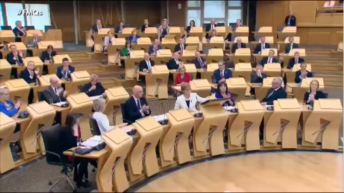🎥 Today during First Minister’s Questions I asked about Tory plans to take powers away from the Scottish Parliament 👉