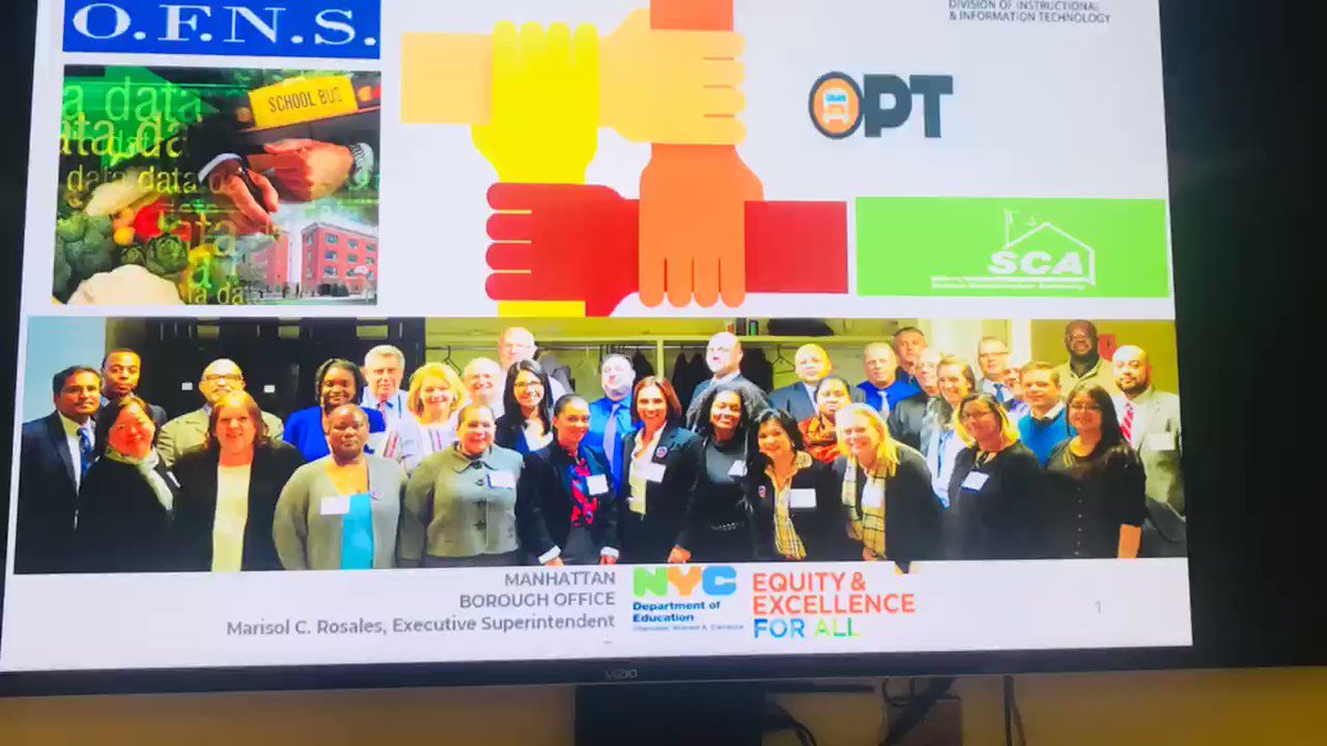 Manhattan Operations Team along with all Superintendents working together for ALL Manhattan students #Onemanhattan @MRosalesMBO @CWATSONHARRIS @DOEChancellor @District1NYC @NycDistrict3 @D5JoyPrideFocus @District6NYCDOE @District2NYC @CSD_4 @manhattanhs