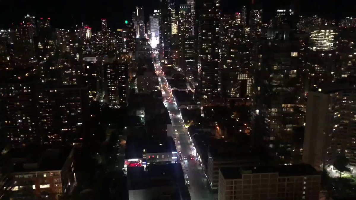This is incredible. 37 floors up and we can hear the entire city of #Toronto erupting in celebration after the @Raptors won the championship. (Sound on) #WeTheNorh
