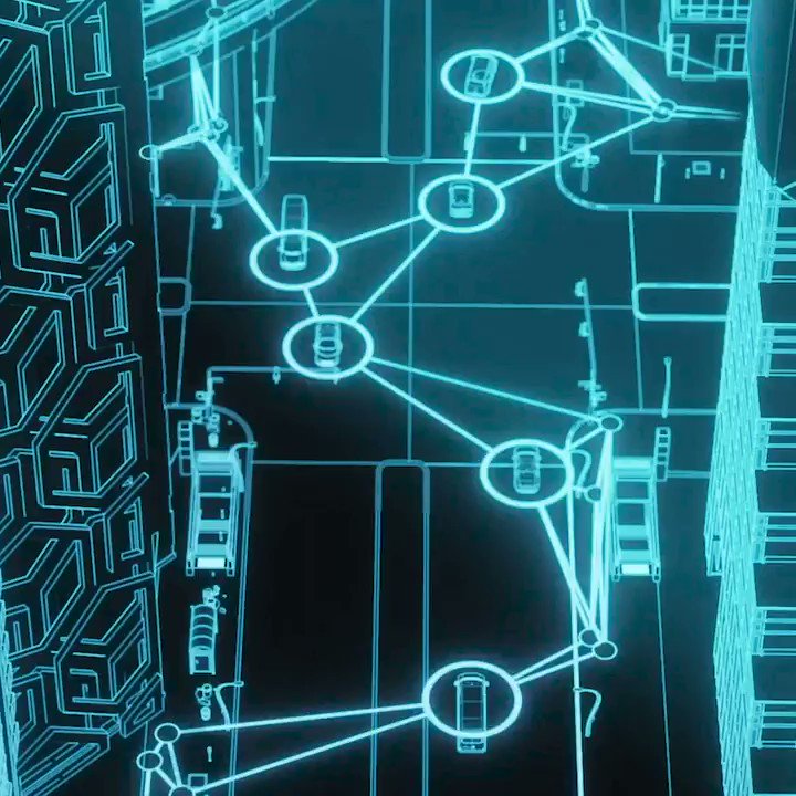 Invisible-to-Visible technology merges information from sensors outside and inside the vehicle with data from the cloud, enabling the system not only to track the vehicles immediate surroundings, but also what's around the corner. #FutureFriday #Nissan #IntelligentMobility