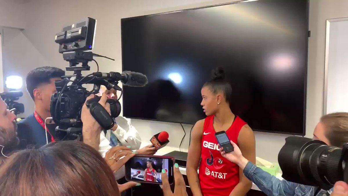 .@T_Cloud4 enforces the Media Blackout and makes a statement on the gun violence plaguing Ward 8. #MysticsStorm #TogetherDC #SticsSZN