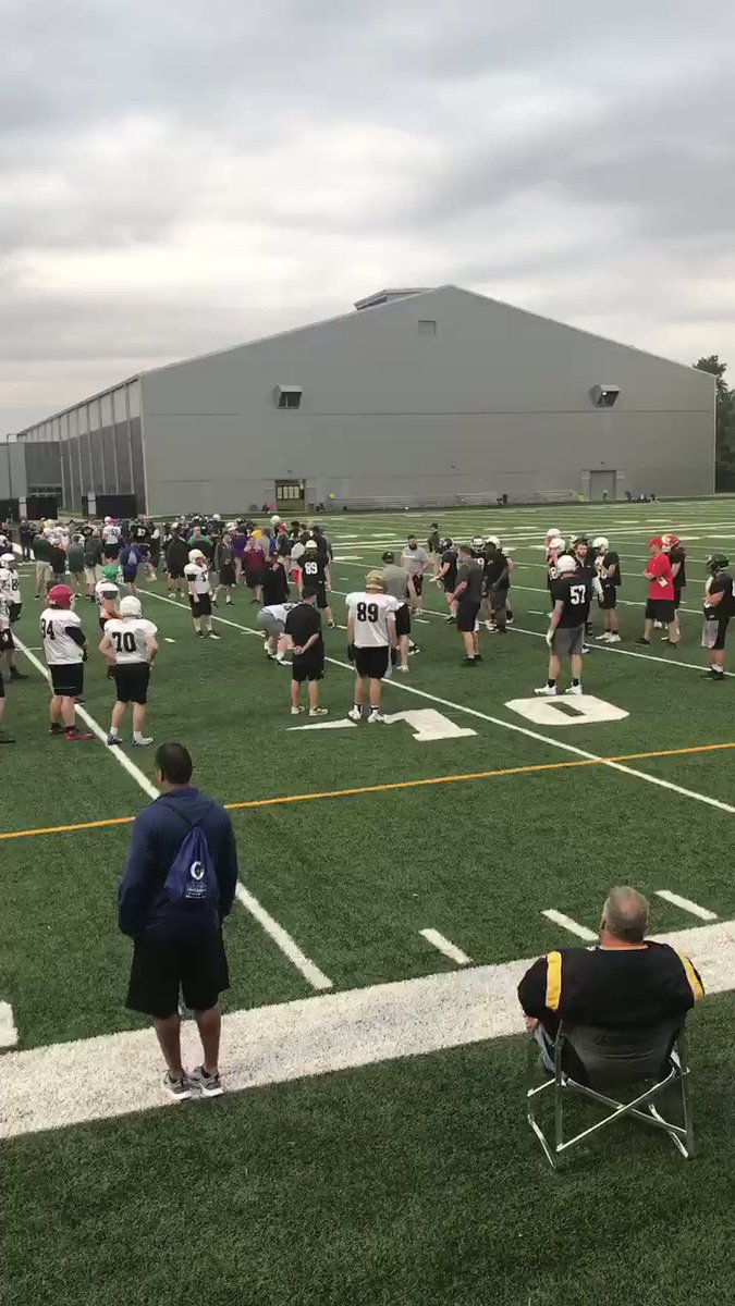 Great time competing @HawkeyeFootball camp Friday and now looking forward to @UNIFootball on Sunday. @EDGYTIM @lemminginsider @DeepDishFB @CoachBigPete