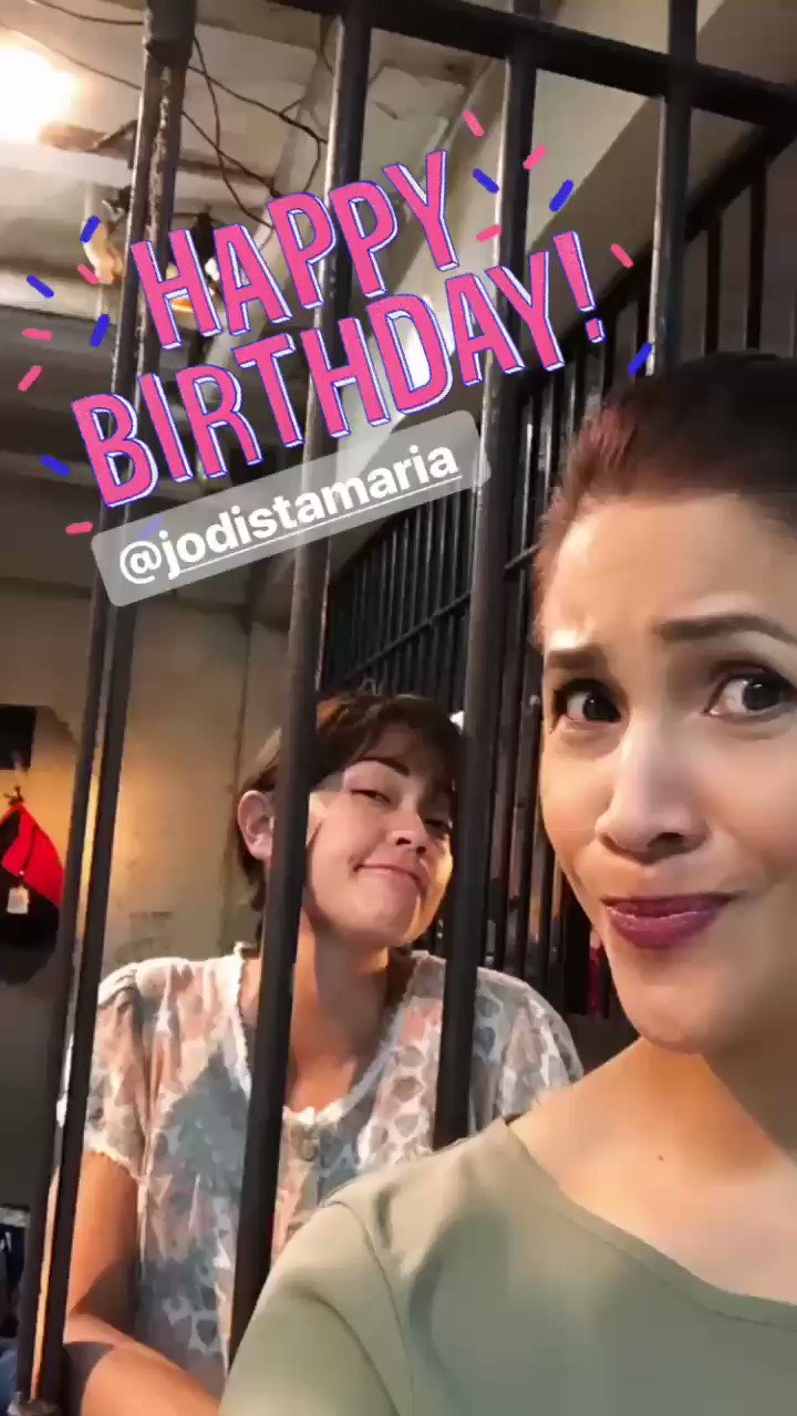 Dolores birthday greeting to Fina Happy birthday Miss Jodi Sta. Maria!!! (c) Miss A\s IG story 